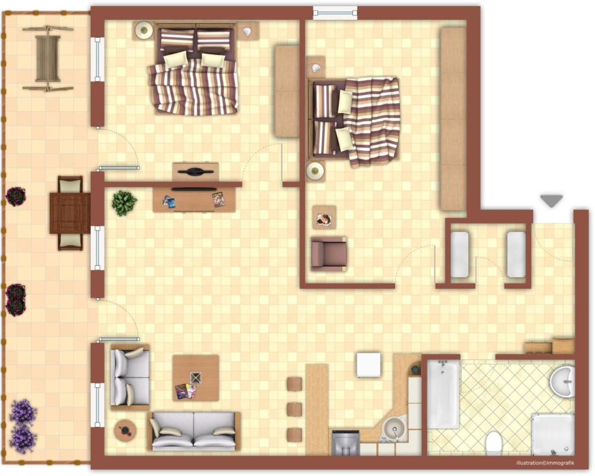 רוסטוק Captains Lounge מראה חיצוני תמונה